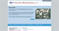 Desktop Screenshot of micromecanicas.com